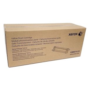 Tambor Xerox 108R01419 De Color YELLOW Para Impresora Xerox Phaser 6510, Workcentre 6515 Rendimiento 48,000 Paginas de impresion