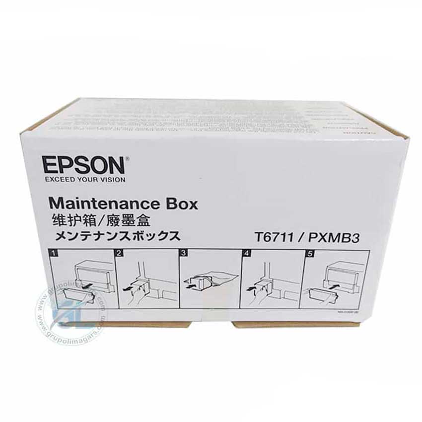 Caja De Mantenimiento De L1455 Epson T6711