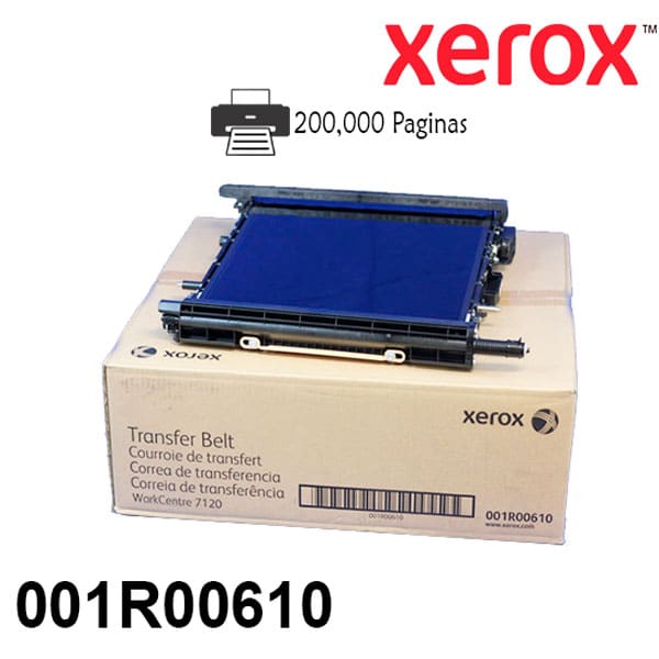 Rodillo Transferencia Belt modelo  001R00610 Impresora Xerox Workcentre 7200I 7120/7125 7220/7225 Rendimiento 200,000 Paginas 