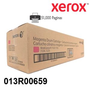 Tambor Cilindro Drum Tambor Xerox 013R00659 Para Impresora Xerox Wc 7220 / 7225 Color Magenta Rendimiento 51,000 Paginas