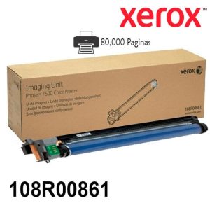 Unidad Imagen Xerox 108R00861 Para Impresora Xerox Phaser 7500 Rendimiento 80000 Paginas de impresion.