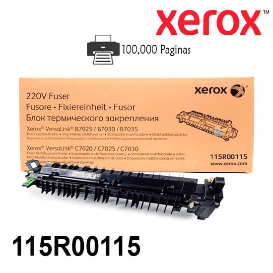 Fusor Xerox 115R00115 Serie C7000/B7000