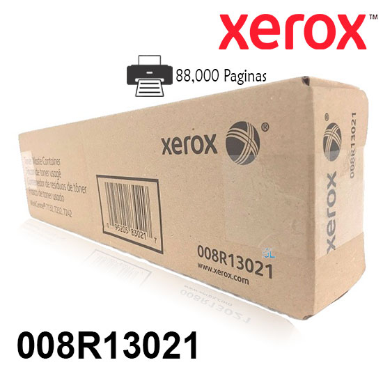 Waster Xerox 008R13021 Cartucho de desperdicio, WorkCentre 7132/7242 Rendimiento 88,000 paginas