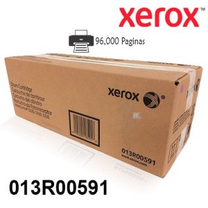 Drum Xerox 013R00591 Para impresora xerox WorkCentre 5325/5330/5335 rendimiento de paginas 96,000 paginas