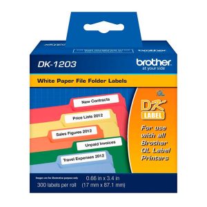 Cinta Brother DK-1203 (300 Etiquetas) Original