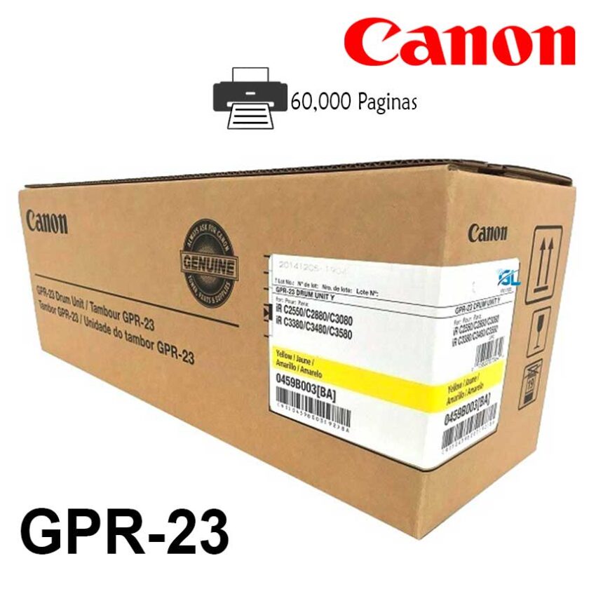 Tambor Canon GPR-23 Yellow