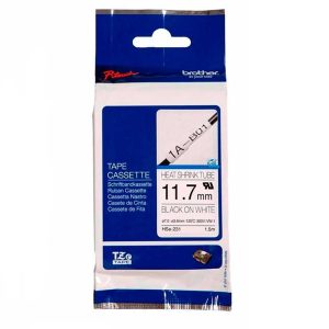 Cinta Brother HSE-231 Tubo Negro/Blanco 11.7mm