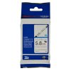 Cinta Brother HSE-211 Tubo Negro/Blanco 5,8mm