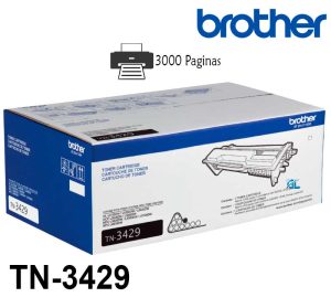 Toner Brother TN3429 Negro