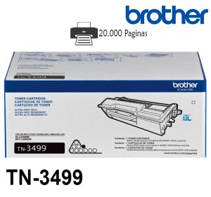 Alternative view of Toner Brother TN-3499 Negro HL-L6400DW Original