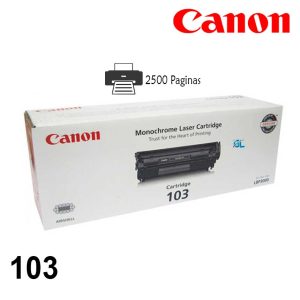 Toner Canon 103 Negro