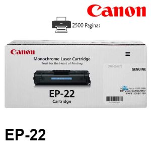 Alternative view of Toner Canon EP-22 Negro LBP800 Original