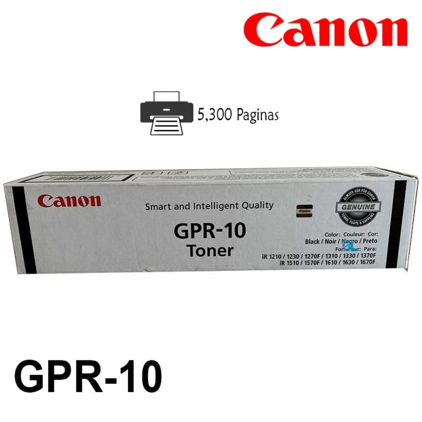 Toner Canon GPR-10 Negro
