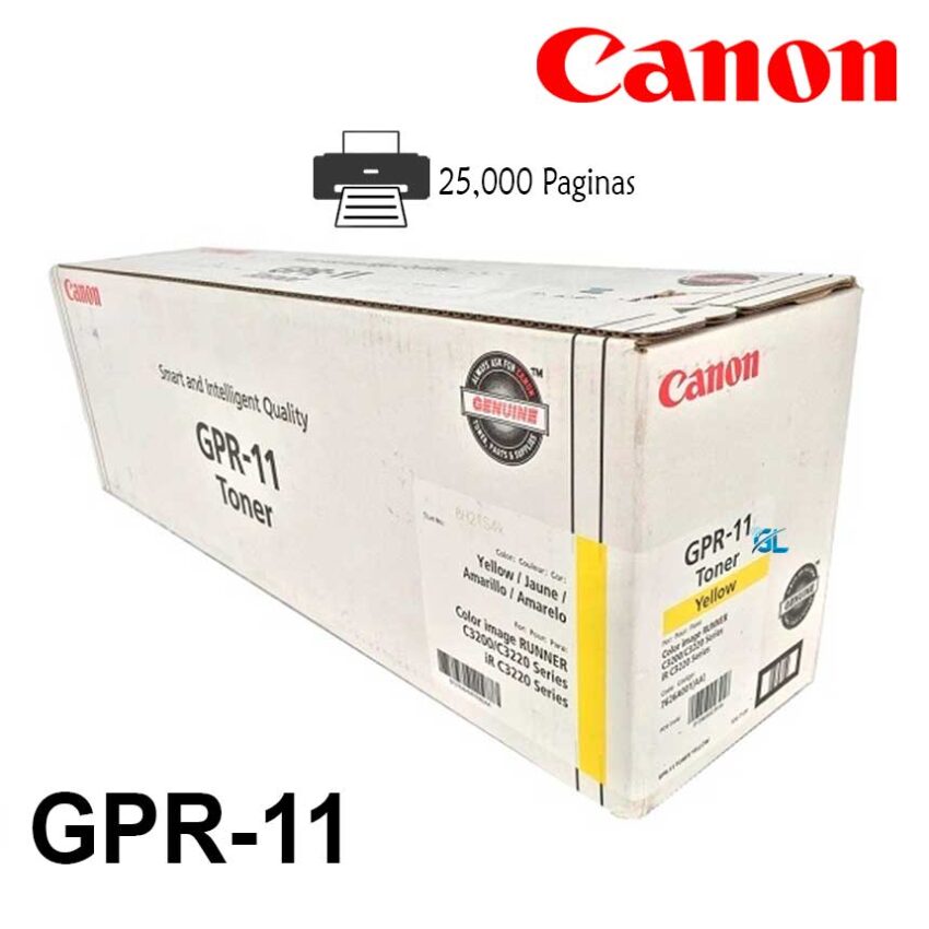 Toner Canon GPR-11 Yellow