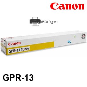 Alternative view of Toner Canon GPR-13 Yellow IR-C3100 Original