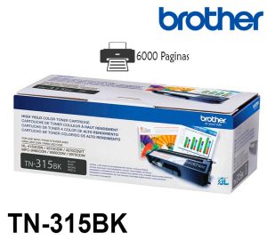 Toner Brother TN-315BK Negro