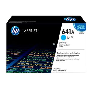 Toner Hp 641A C9721A Cyan, Toner Hp Laserjet Color 4600, 4600N, 4600Dn, 4600Dtn, 4600Hdn, Rendimiento: 8000 Paginas.