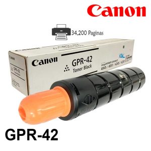 Alternative view of Toner Canon GPR-42 Negro iRADV 4051 Original