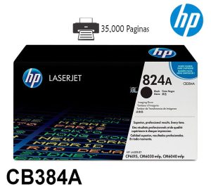 Alternative view of Tambor Hp CB384A 824A L.J. 6015 Negro Original
