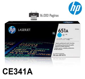 Toner Hp 651A Cyan