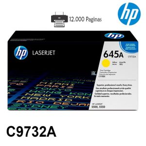 Toner Hp 645A C9732A L.J. 5500 Yellow