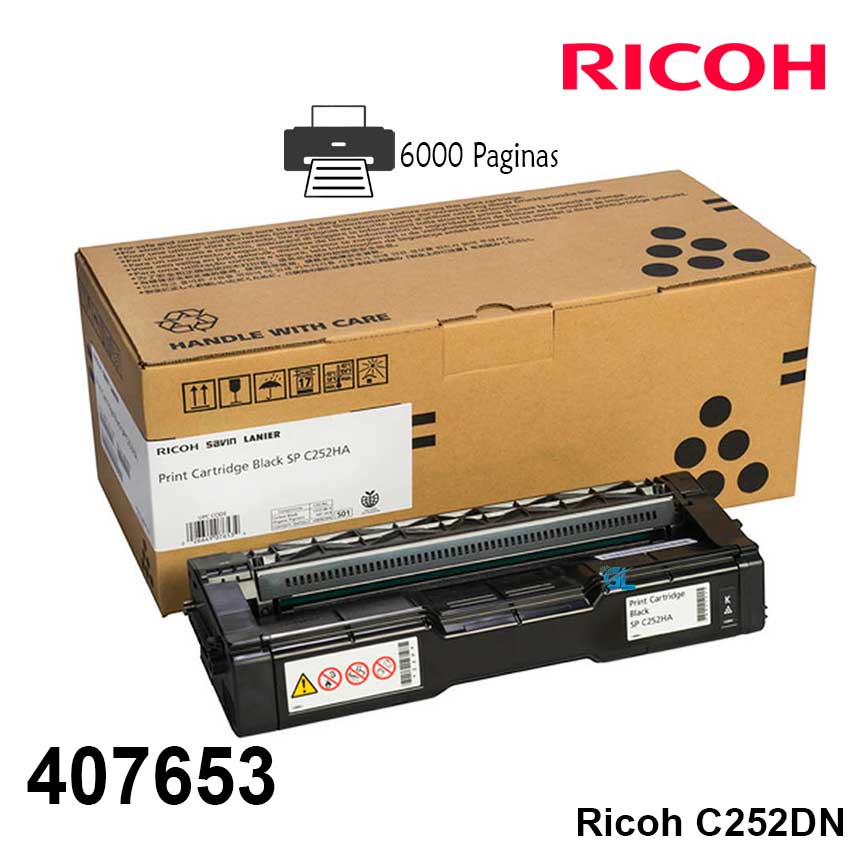 Toner Ricoh 407653