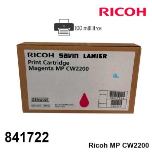 Alternative view of Toner Ricoh 841722 Magenta MP CW2200 Original