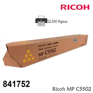 Toner Ricoh 841752 Yellow