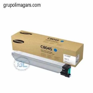 Cartucho Toner  Samsung Clt-C804S Original De Color Cyan Para Impresora Samsung Sl-X3280Nr / X3220Nr Con Un Rendimiento De 15.000 Paginas 