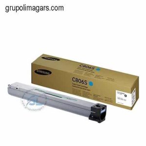 Cartucho Toner Samsung Clt-C806S  Color Cyan Para Impresora Samsung  Slx74/75 7600Gx  Rendimiento 30.000 Paginas (Hp Ss553A)  