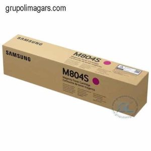 Cartucho De Toner Samsung Clt-M804S Original De Color Magenta Para Impresoras Samsung Sl-X3280Nr / X3220Nr Con Un Rendimiento De 15.000 Paginas. (HP SS628A) 