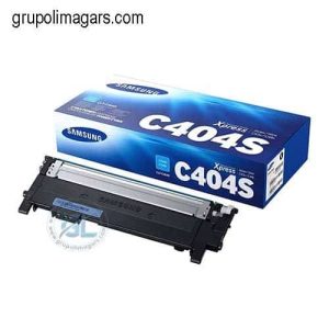 Toner Samsung Clt-C404S Cyan Para Impresoras Samsung Xpress C430/C430W  Rendimiento 1000 Paginas 