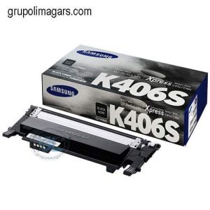 Cartucho De Toner Samsung Clt-K406S Original De Color Negro Para Impresora Samsung  CLP-360   CLP-365  CLP-365W C410W C460W C460FW Con Un Rendimiento De 1.500 Paginas. (HP SU122A)