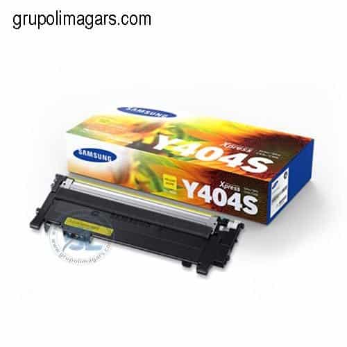 Cartucho Toner Samsung Clt-Y404S color  YELLOW Para Impresoras Samsung Xpress C430/C430W  Rendimiento 1000 Paginas (HP SU448A)