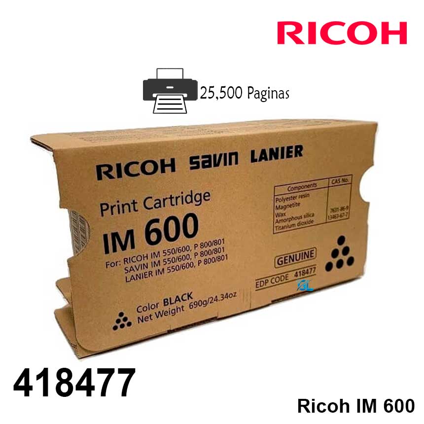 Toner Ricoh 418477