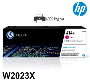 Alternative view of Toner Hp W2023X 414X M454/M479 Magenta Original