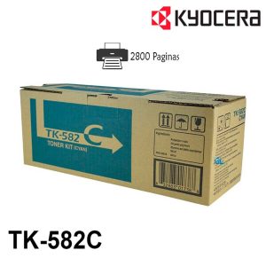 Toner Kyocera TK-582C Fs-C5150Dn Cyan Original