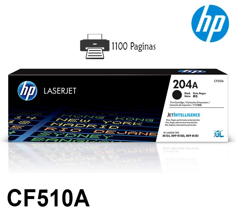 Toner Hp CF510A 204A