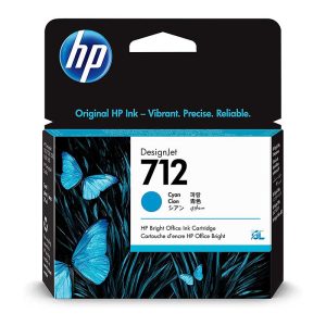 Tinta Hp 3ED67A 712A 29ml Cyan Original