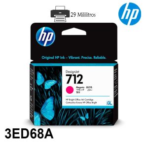 Tinta Hp 3ED68A 712A