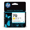 Tinta Hp 3ED69A 712 29ml Yellow Original