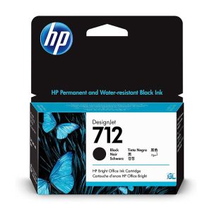 Tinta Hp 3ED70A 712 38ml Negro Original