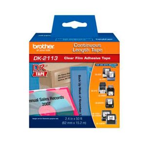 Rollo Continuo Brother DK-2113 Negro Original