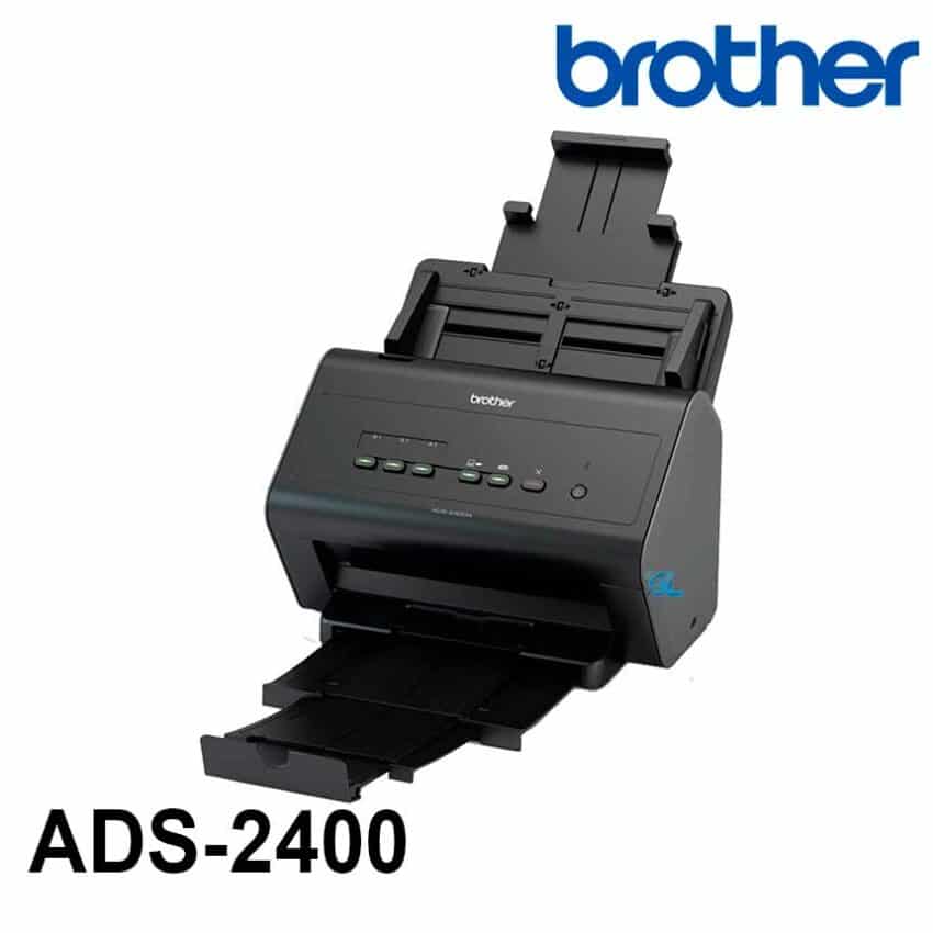 Escaner Brother ADS-2400N Duplex Red
