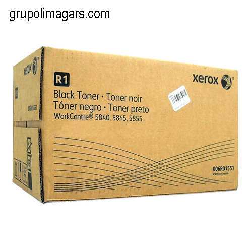Cartucho Toner Xerox 006R01551 Negro Para Impresora Xerox Wc 5845 / 5855 Rendimiento 76,000 Paginas  Xerox  Peru