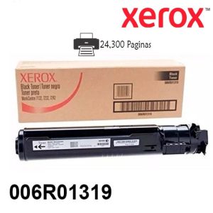 Toner Xerox 006R01319 Para Impresora Xerox 7132 Blk Ex6R01270 Rendimiento 24,300 Paginas