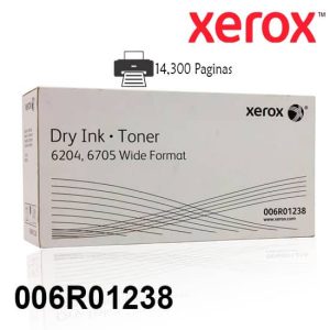 Toner Xerox 006R01238 Para Impresora Xerox Dc6204. 6604, 6605 Rendimiento 14.300 Paginas 