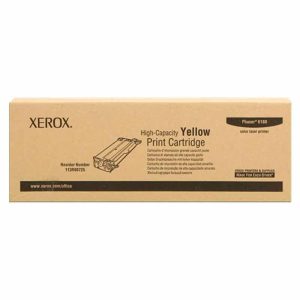 Cartucho Toner Xerox 113R00725 Color Yellow Capacidad Alta Para Impresora Xerox Phaser 6180/6180Mfp Rendimiento 6000 Paginas