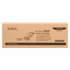 Cartucho Toner Xerox 113R00726 Color Negro Capacidad Alta Para Impresora Xerox Phaser 6180/6180Mfp Rendimiento 8000 Paginas