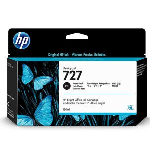 Tinta Hp B3P23A 727 130ml Negro Foto Original